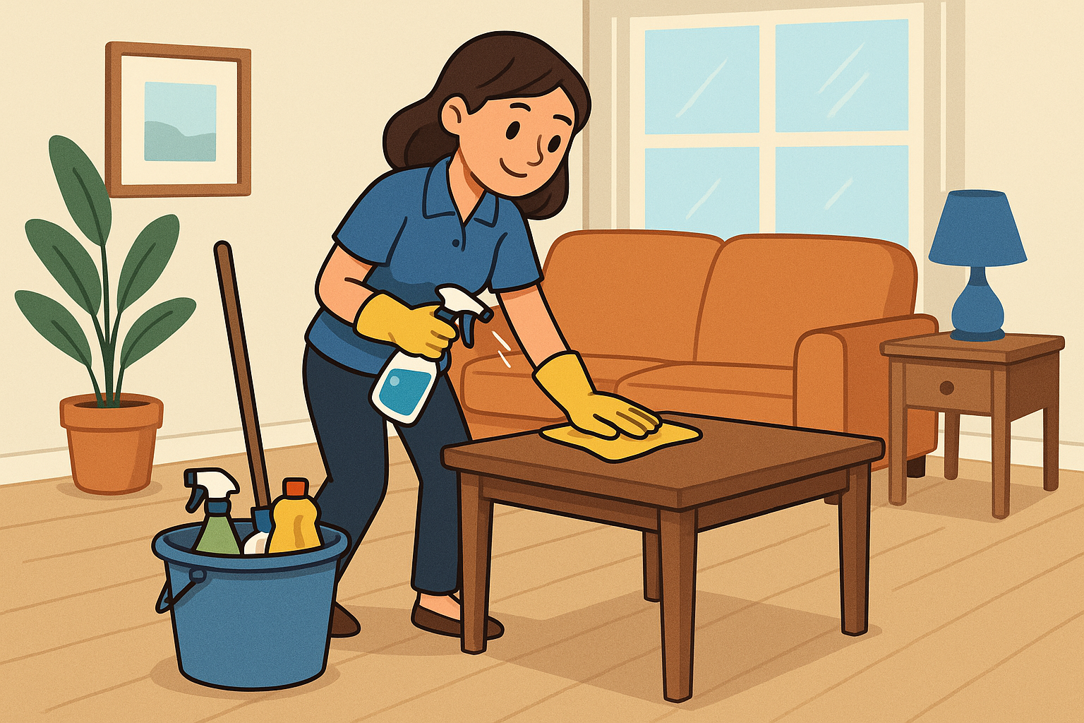 Cleaning service photo